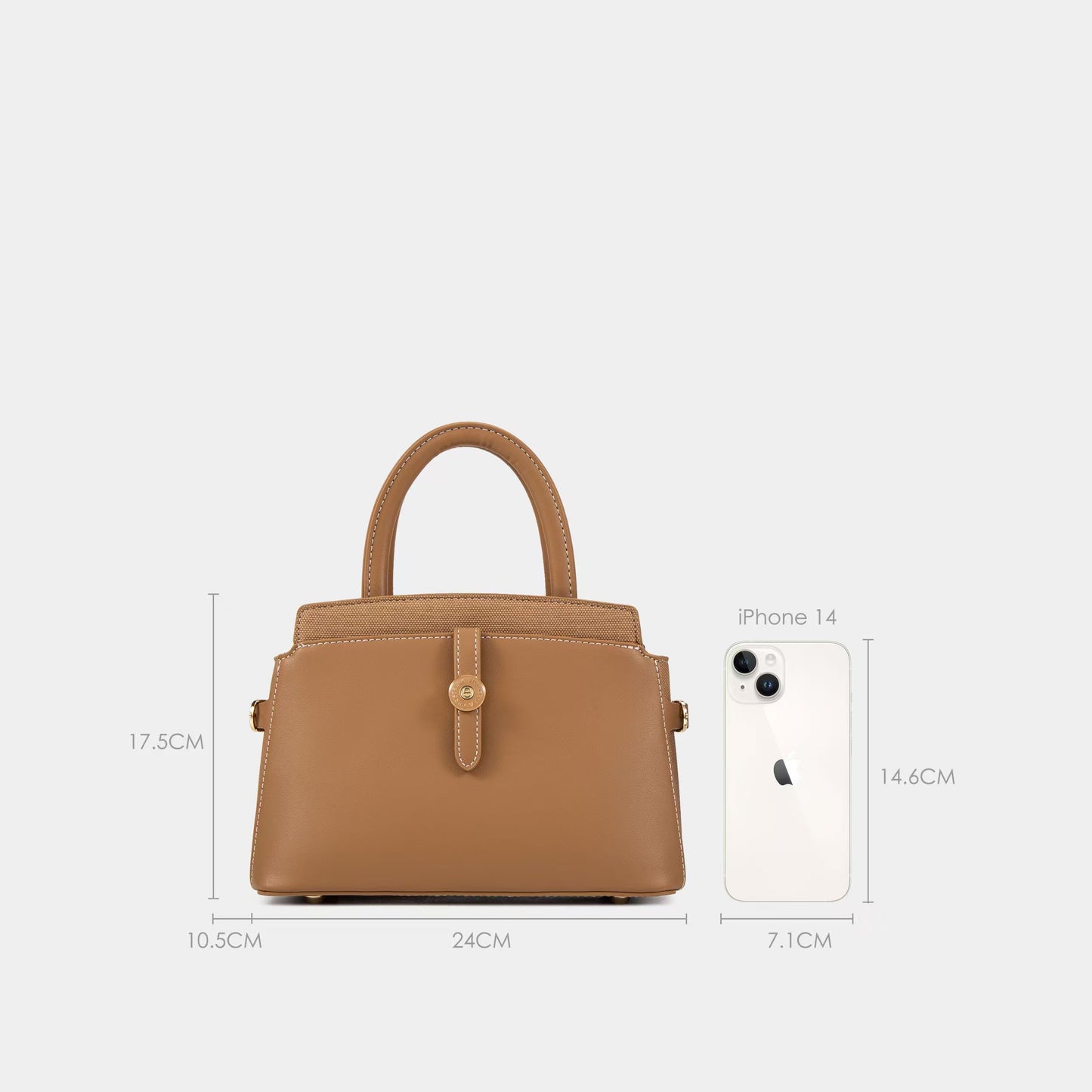 Mini Elegance Structured Handbag