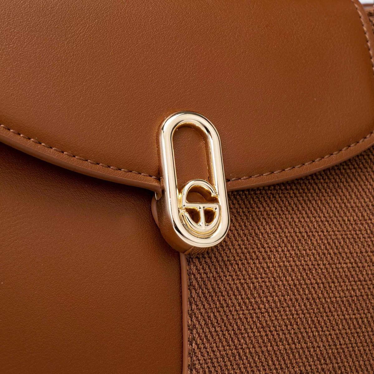 KOKOVAYA Two-Tone Elegance Handbag
