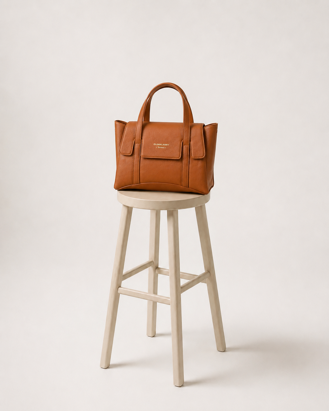 GL — Structured Flap-Pocket Tote