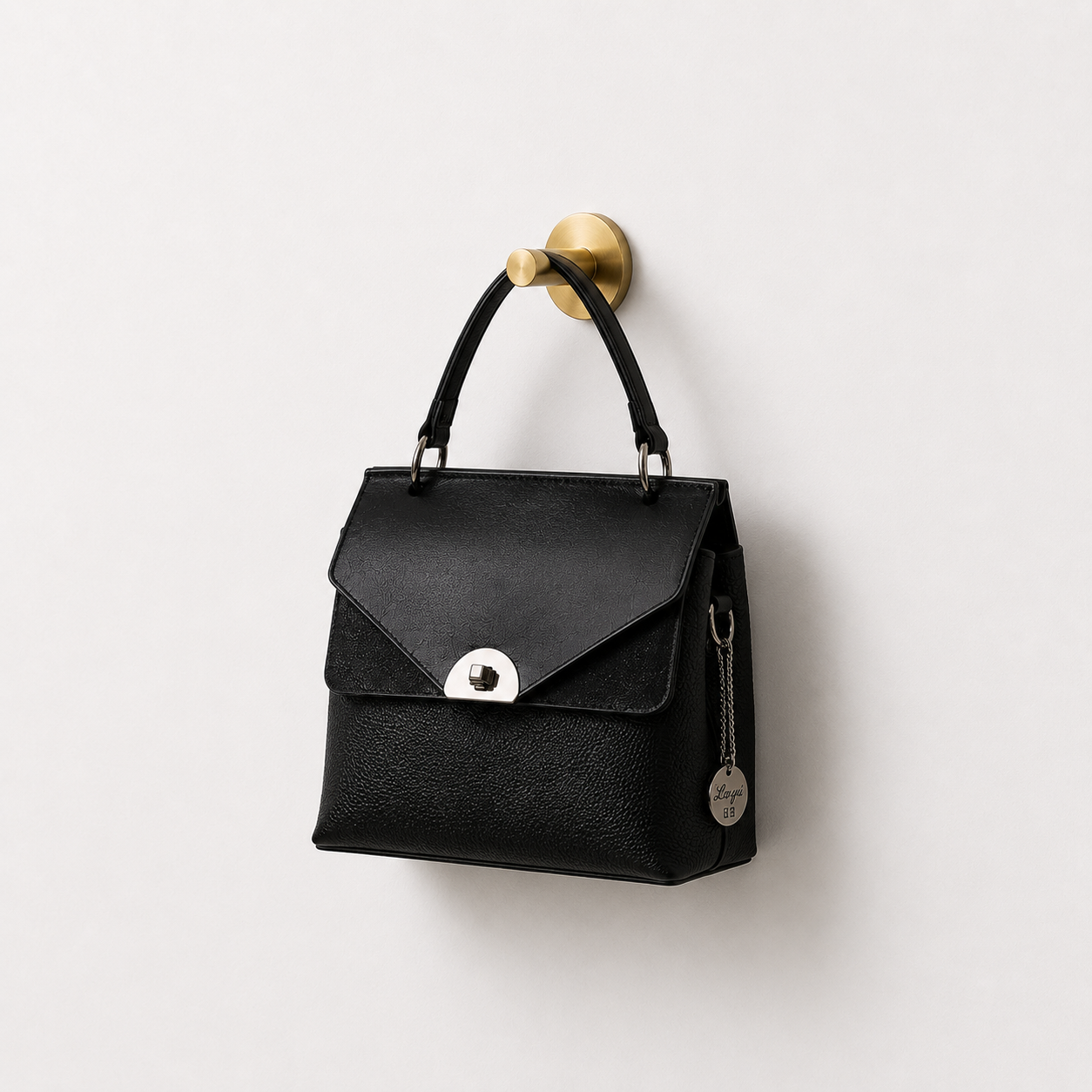 FEFE — Envelope Flap Top-Handle Bag