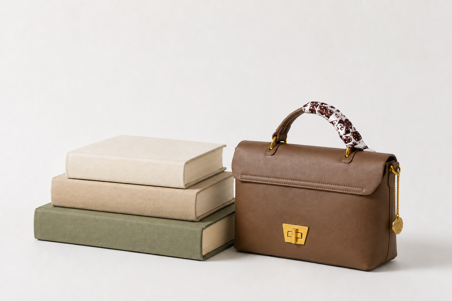 FEFE — Twist-Lock Top-Handle Bag