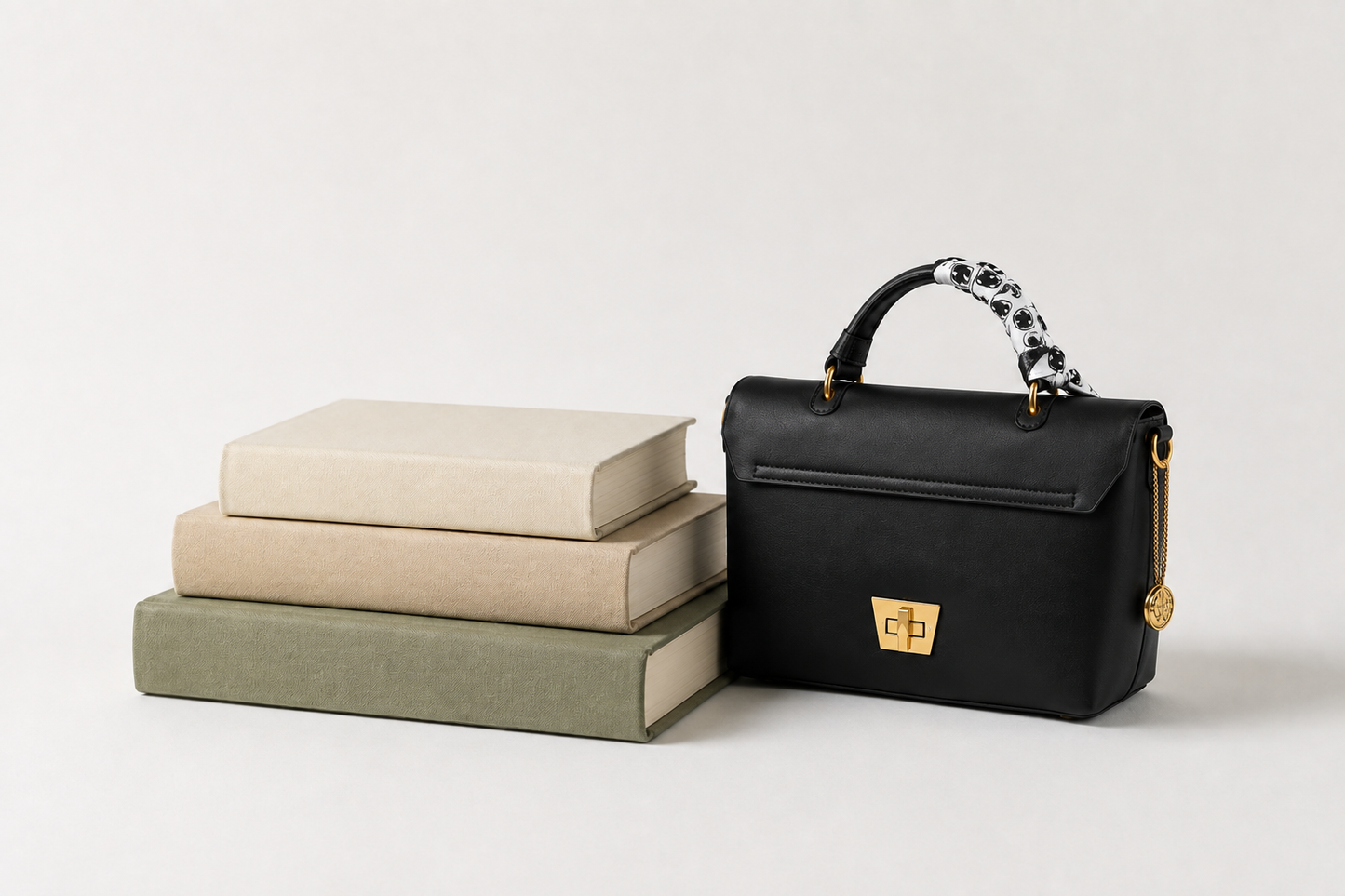 FEFE — Twist-Lock Top-Handle Bag