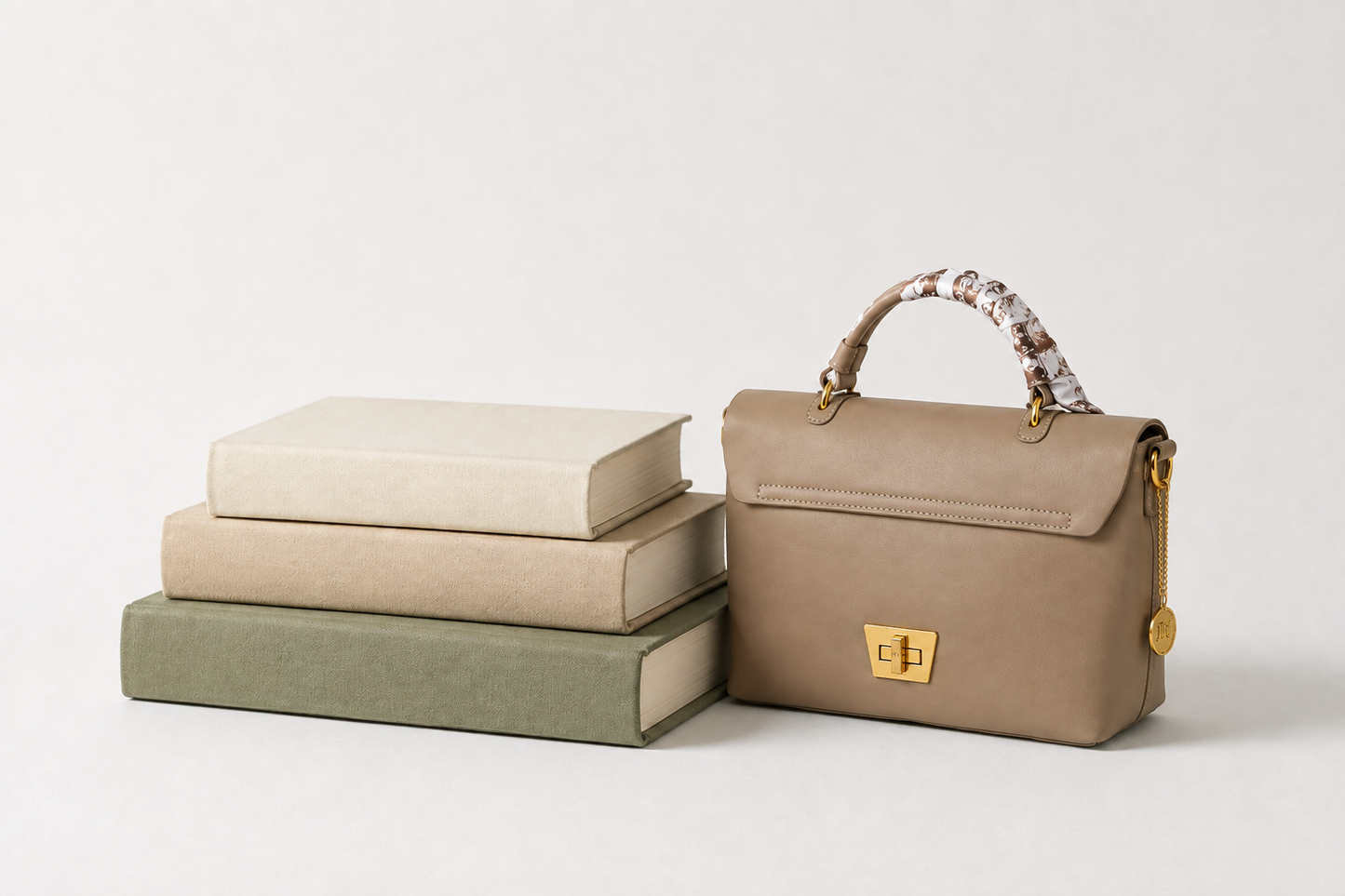 FEFE — Twist-Lock Top-Handle Bag
