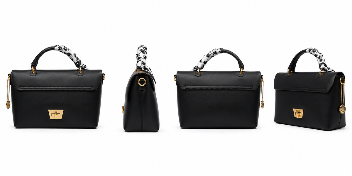 FEFE — Twist-Lock Top-Handle Bag