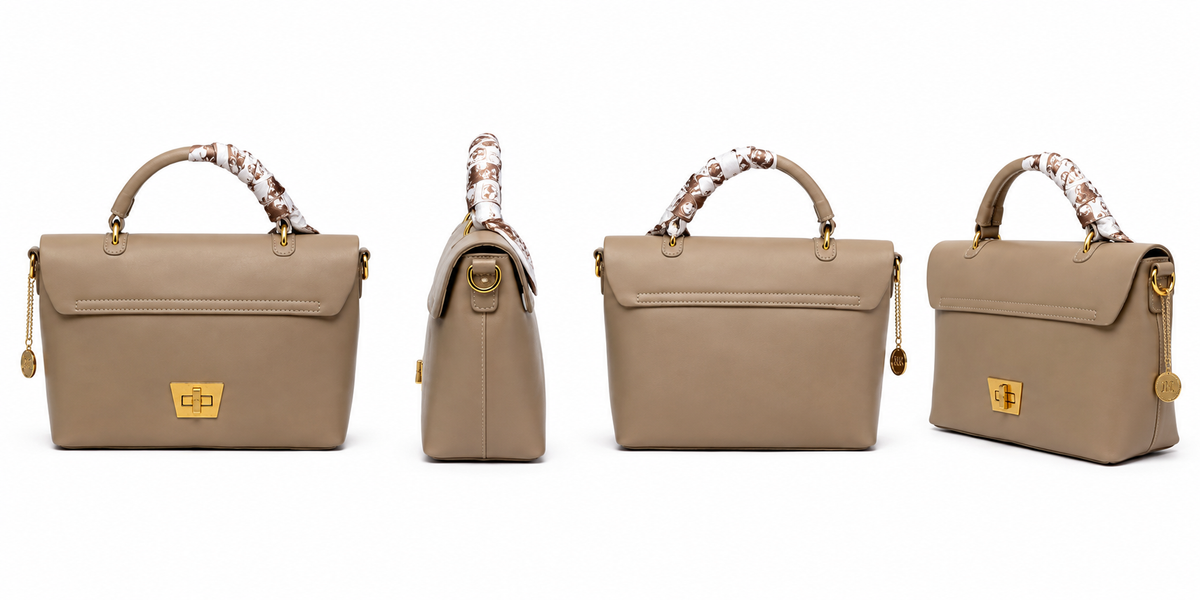 FEFE — Twist-Lock Top-Handle Bag