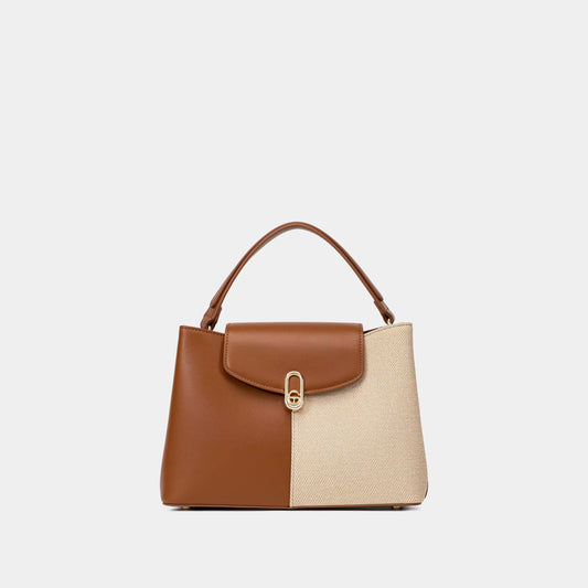 KOKOVAYA Two-Tone Elegance Handbag