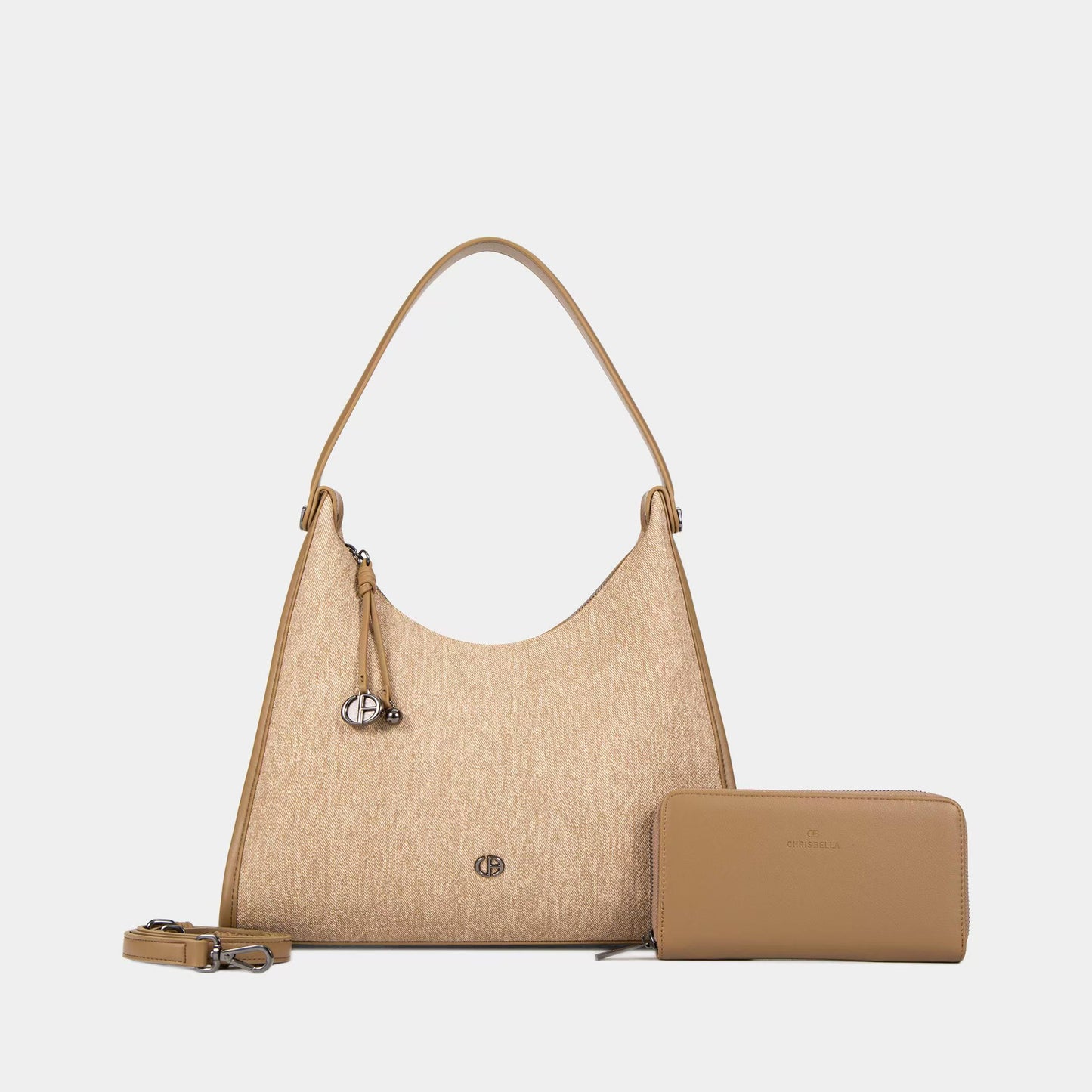 KOKOVAYA Crescent Zip-Top Shoulder Bag