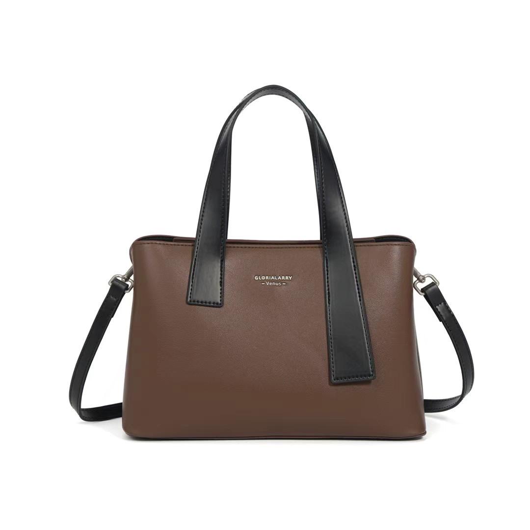 GLORIALARRY — Structured Shoulder Tote